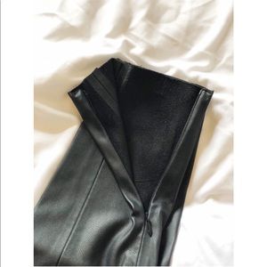Zara Pants - Faux skinny leather pants (never worn) Zara Pants - Faux skinny leather pants (never worn)